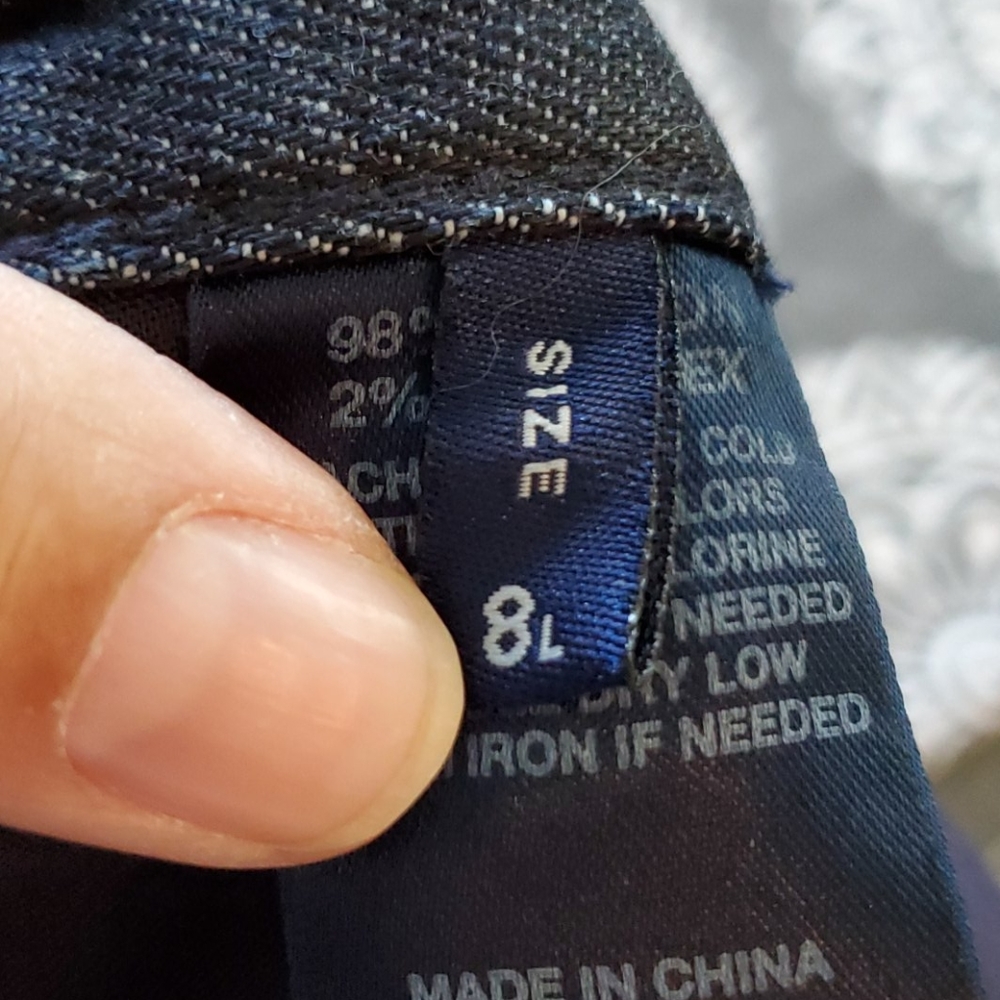 Express Stella Bootcut Jeans size 8 long